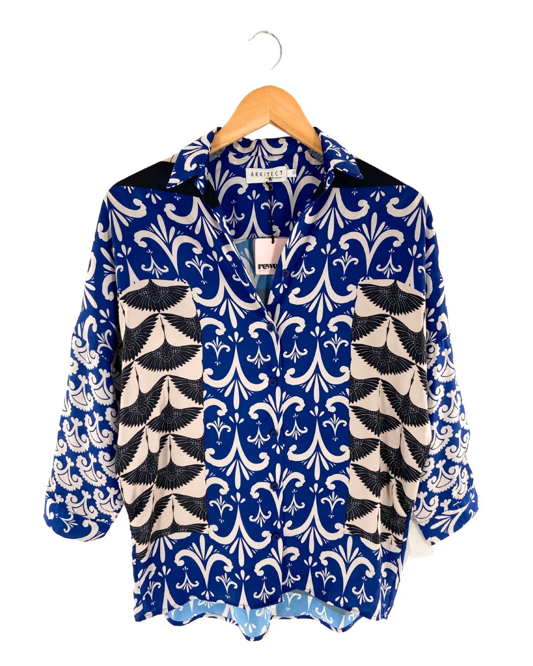 Blusa satinada print