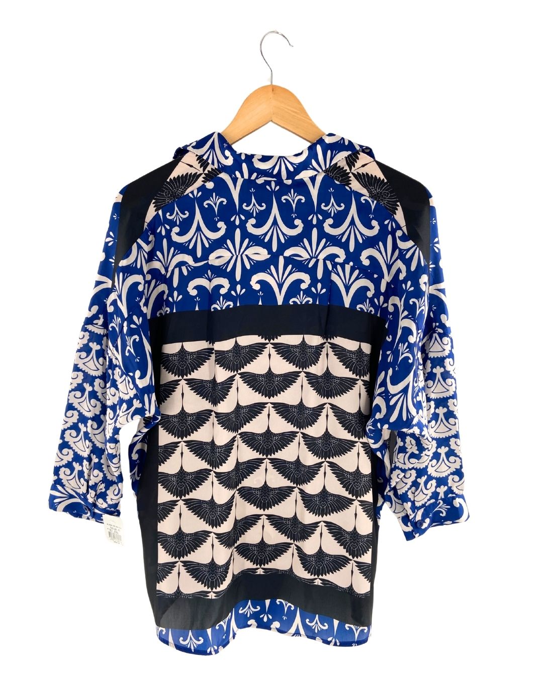 Blusa satinada print