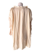 Blusa traslúcida