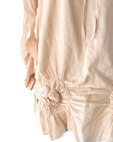 Blusa traslúcida