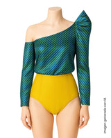 Body satinado color block