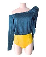 Body satinado color block