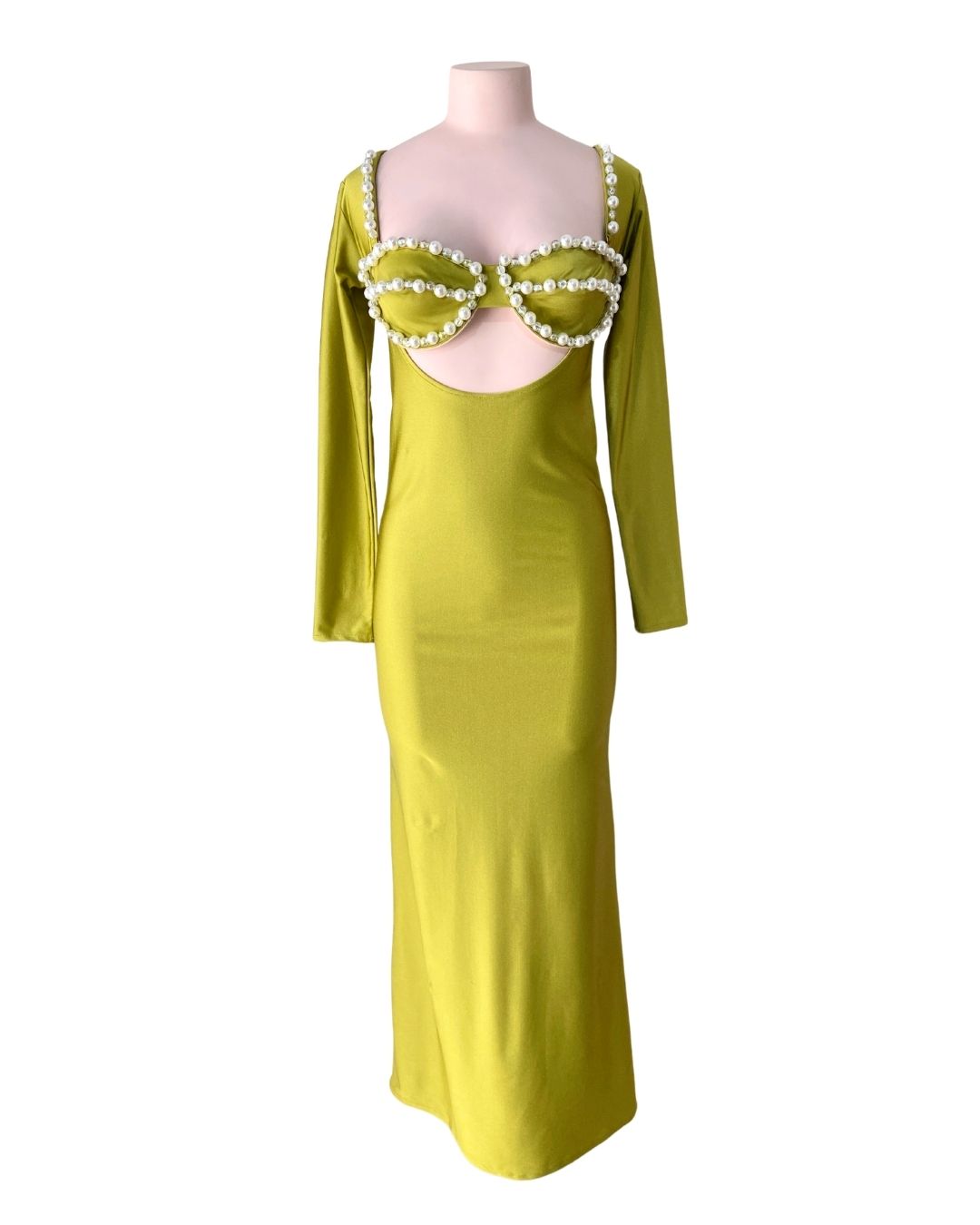 Set de top y vestido licrado