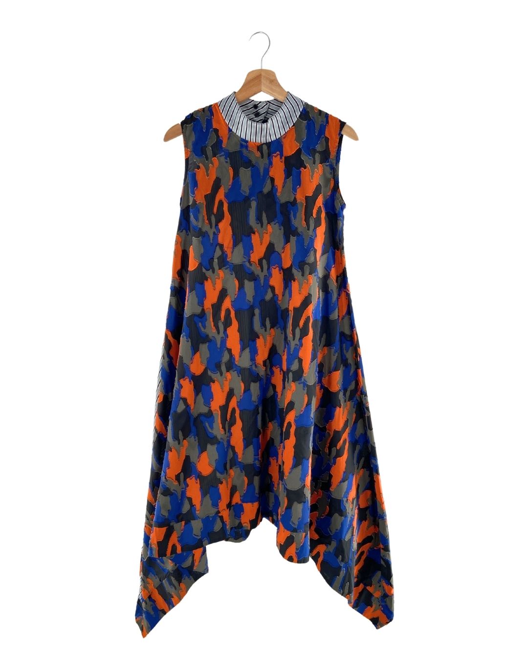 Vestido sleeveless en puntas