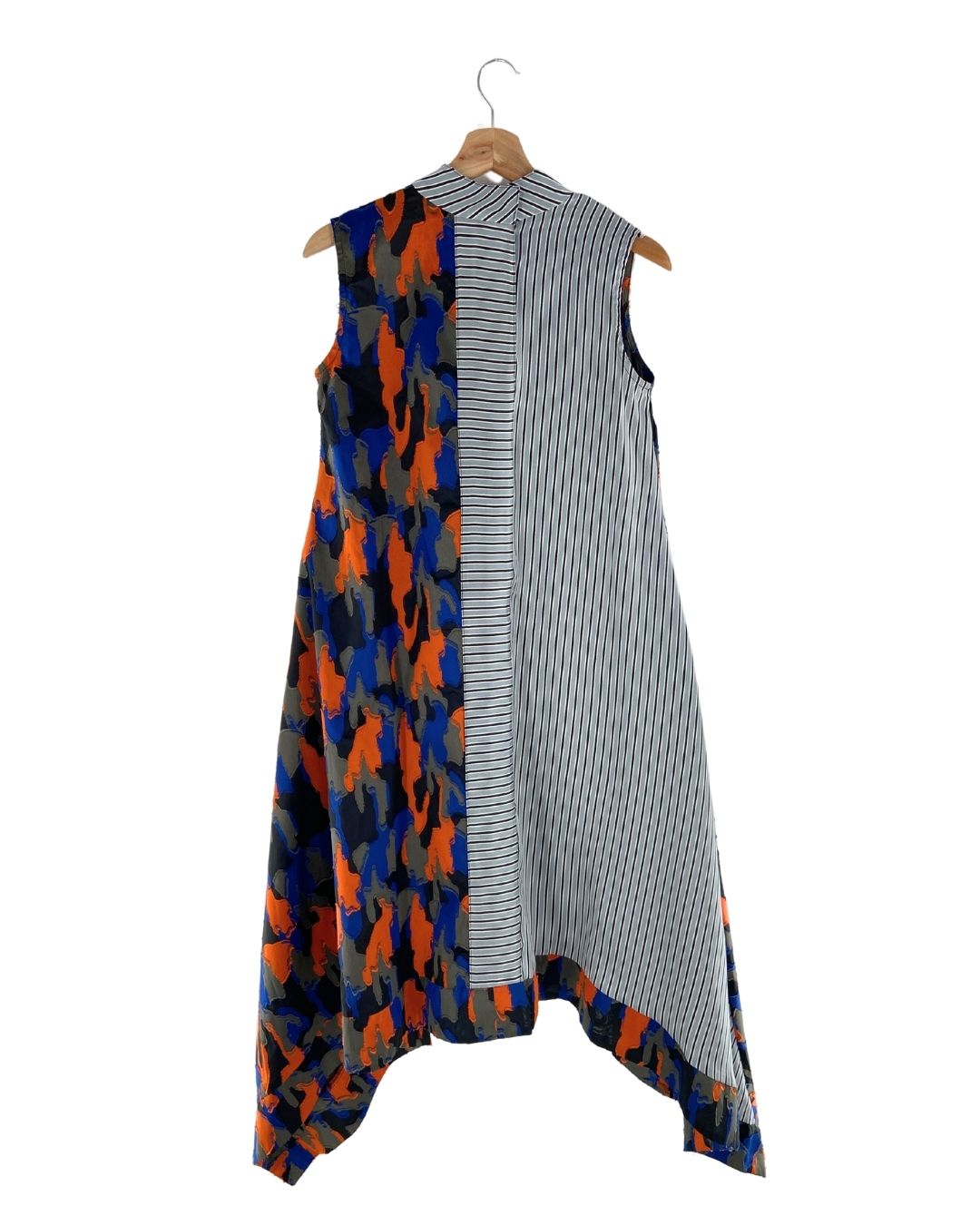 Vestido sleeveless en puntas