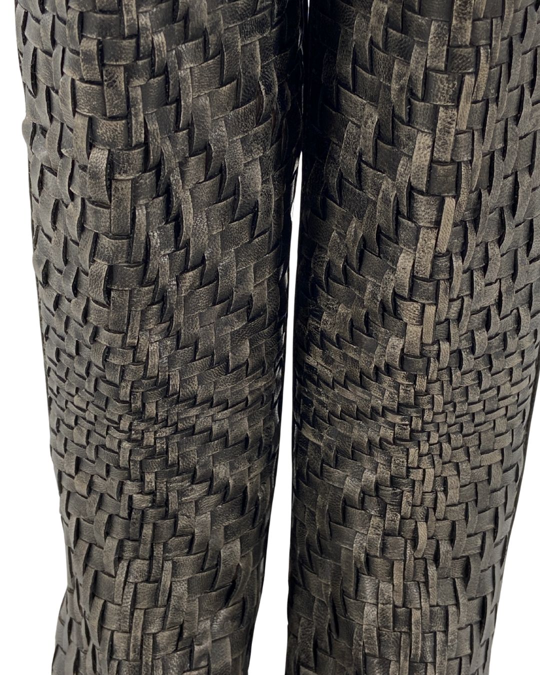 Botas caña alta tejidas