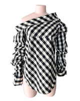 Blusa mangas extra largas
