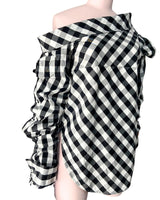 Blusa mangas extra largas
