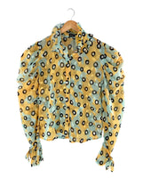 Camisa traslúcida con print