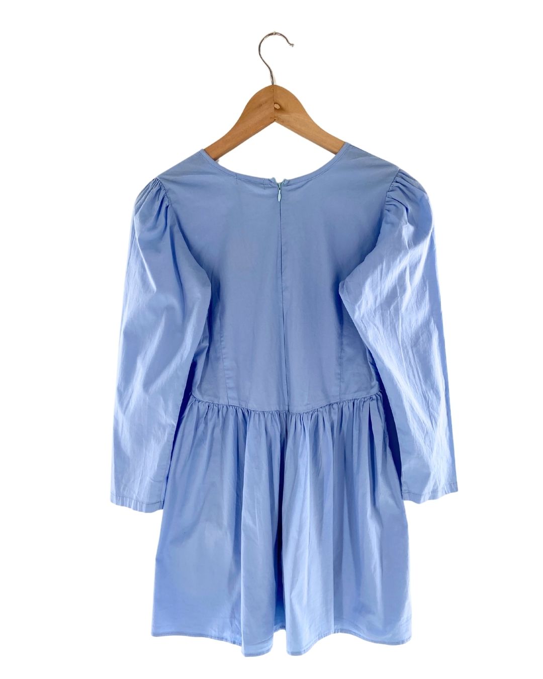 Vestido mini manga larga