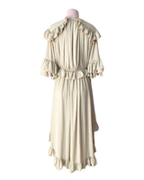 Maxi vestido manga 3/4