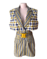 Vestido mini estructurado