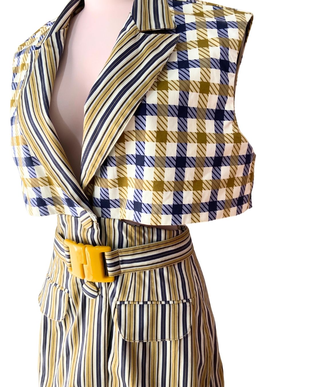 Vestido mini estructurado