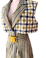 Vestido mini estructurado