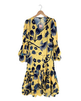 Maxi vestido satinado