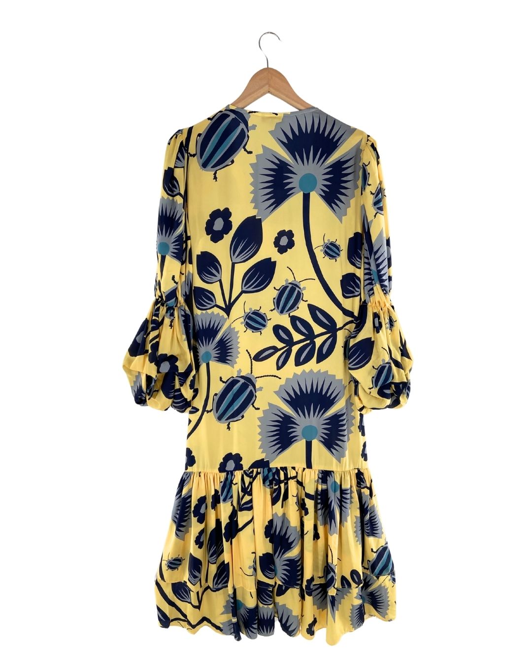 Maxi vestido satinado