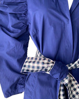 Maxi vestido recto manga larga