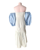 Maxi vestido off shoulders