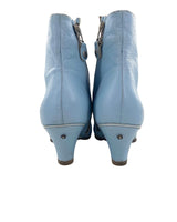 Botines punta plateada