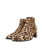 Botines afelpados animal print