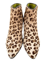 Botines afelpados animal print