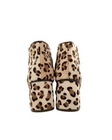 Botines afelpados animal print
