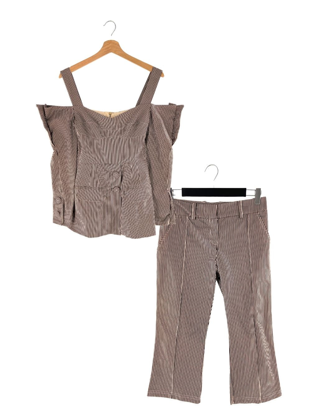 Blusa tiras anchas y capri