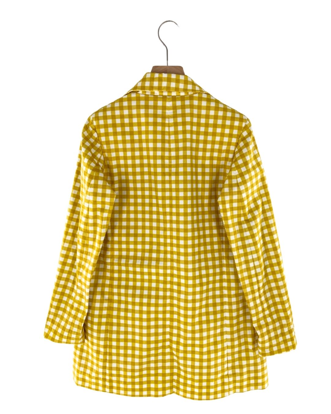 Blazer long size print vichy