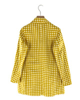 Blazer long size print vichy
