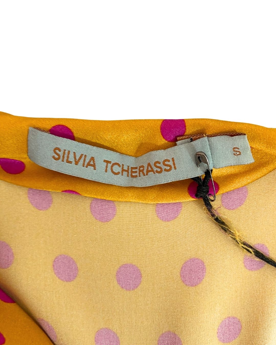 Blusa satinada manga larga