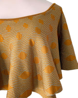 Blusa tejida one shoulder
