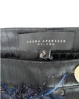Falda midi afelpada ajustable