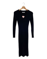 Maxi vestido suit canalé