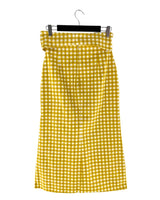 Faldas con cinturon print