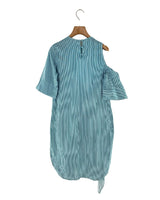 Vestido mini rayas cut out