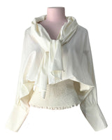 Blusa manga mariposa