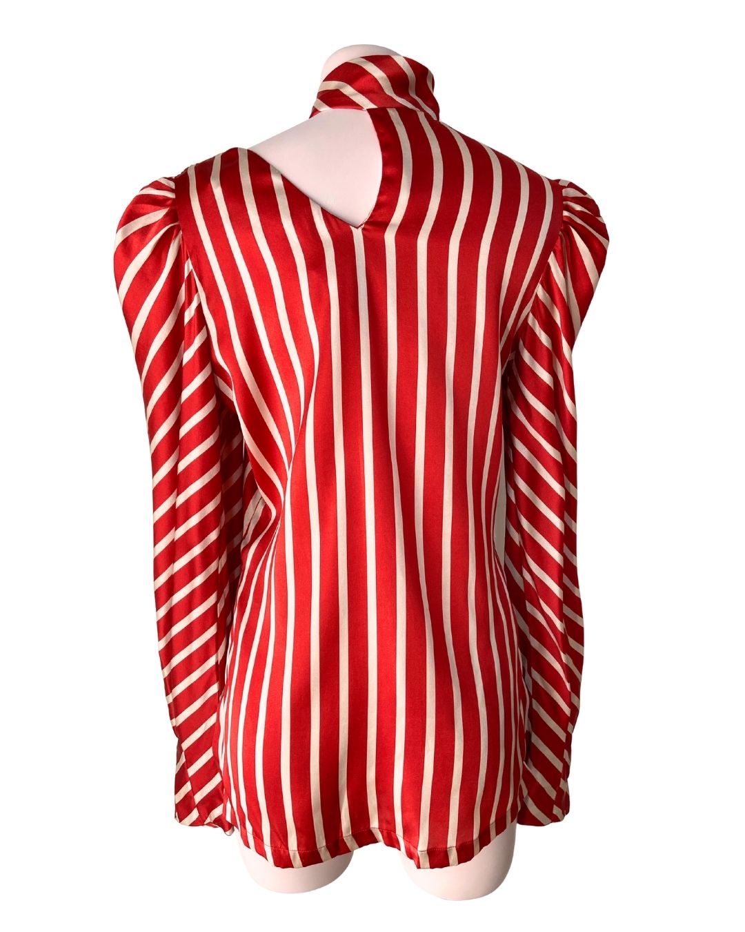 Blusa 100%  seda a rayas