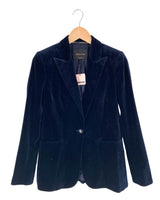Blazer clásico en velvet