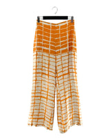Set de blusa y pantalón seda