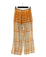 Set de blusa y pantalón seda