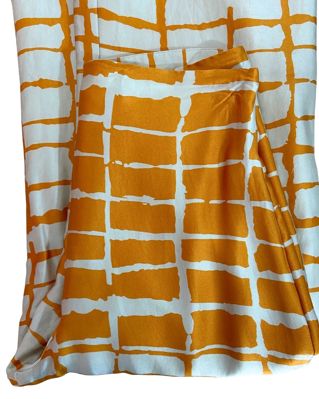 Set de blusa y pantalón seda