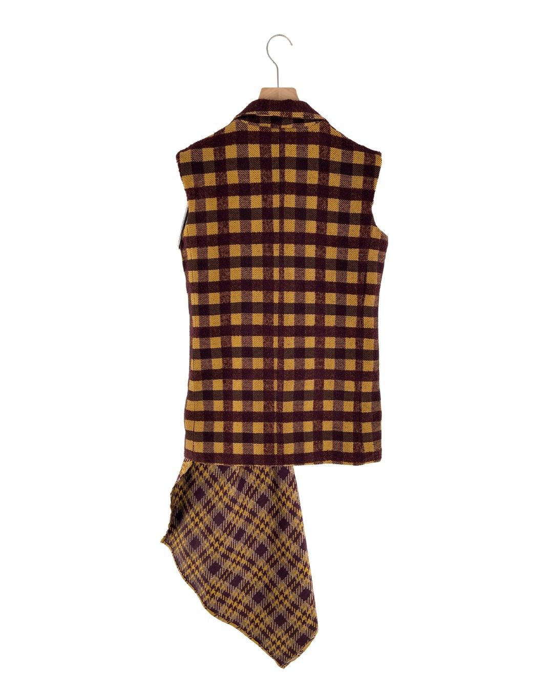 Blazer sleeveless con fajón