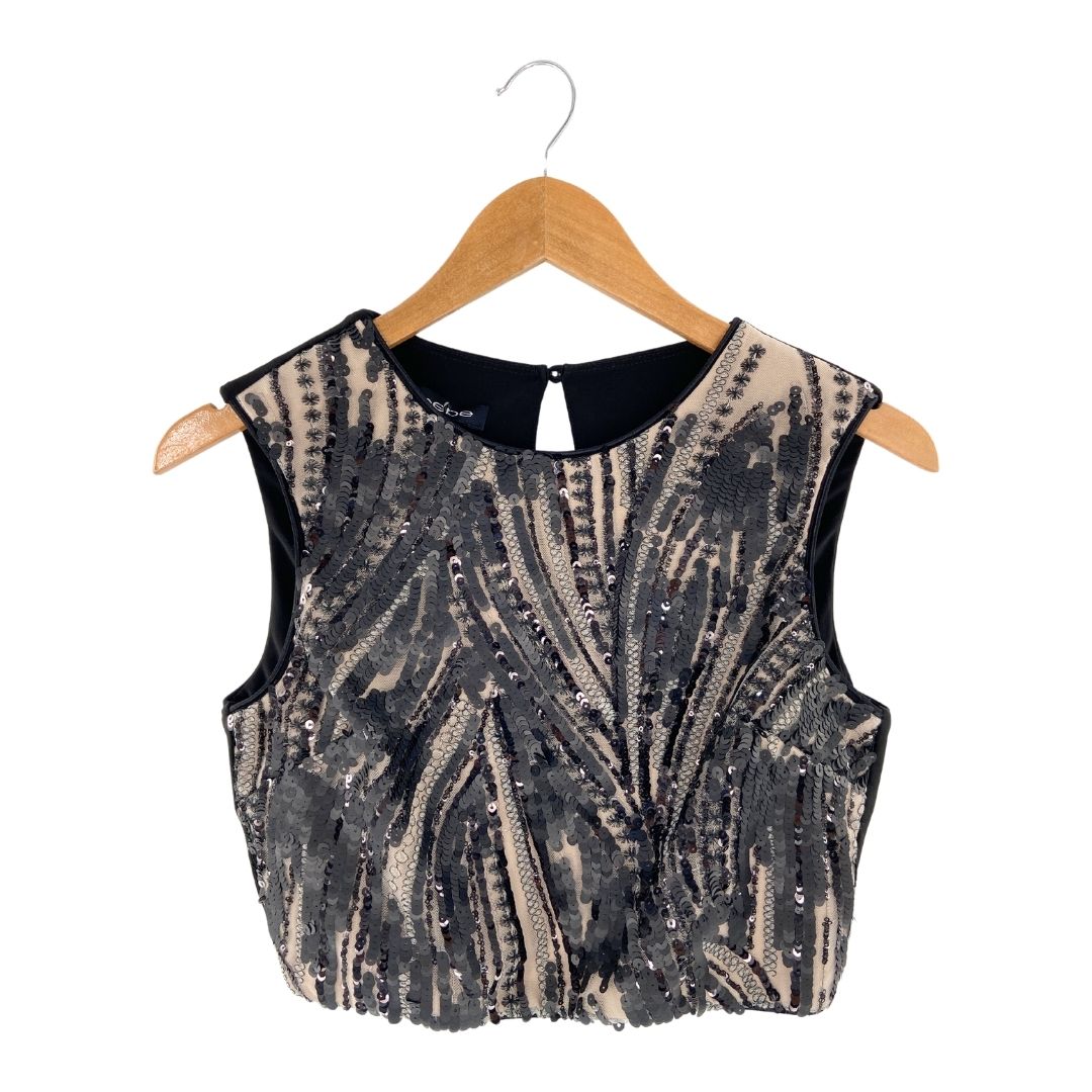 Blusa crop sleeveless