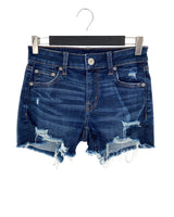 Short mini en denim stretch