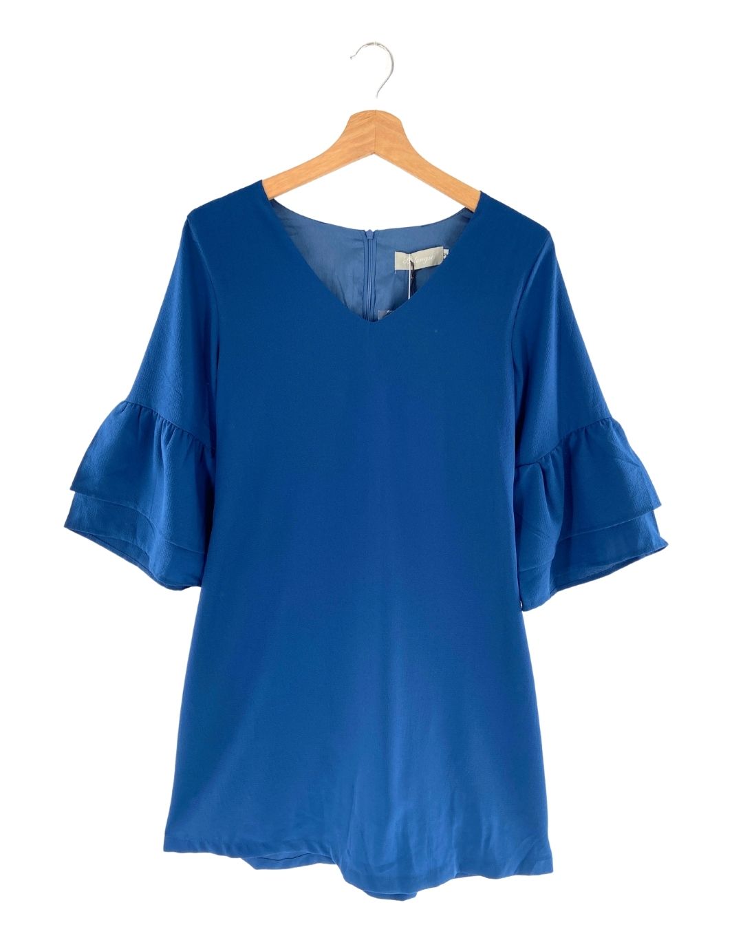 Vestido midi manga 3/4