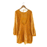 Vestido mini tejido