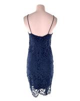 Vestido midi de tiras