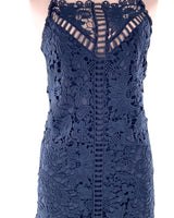 Vestido midi de tiras
