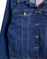 Chaqueta clásica en denim