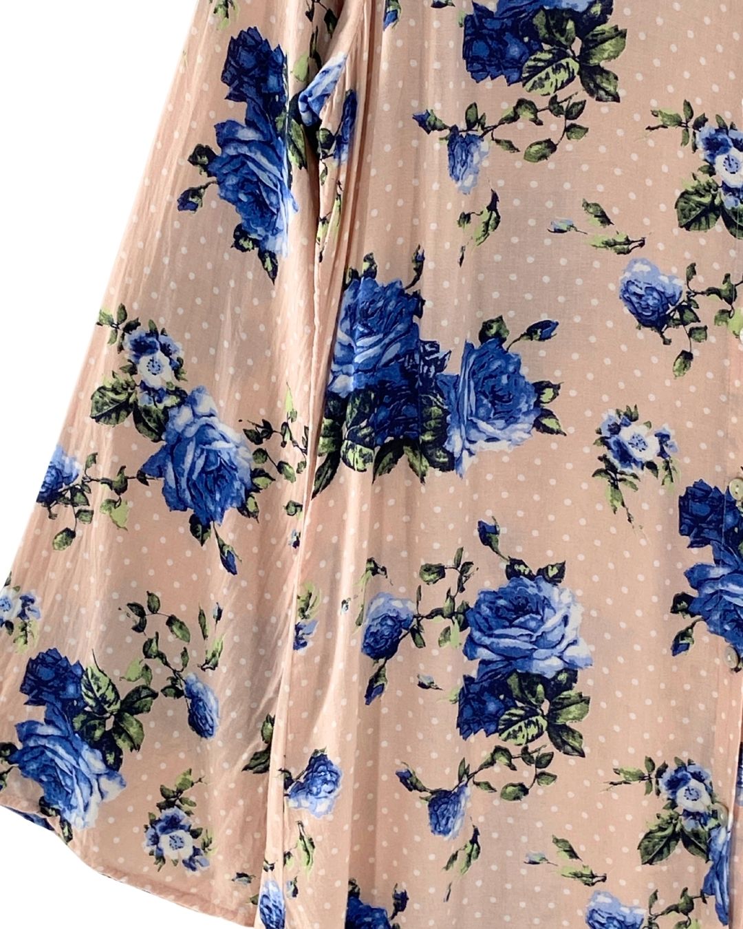 Camisa print dots y flores